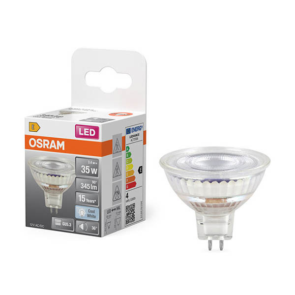 Λάμπα LED Osram GU5.3 Spot 4000K 3.4W (35W) LOS01951 - 1
