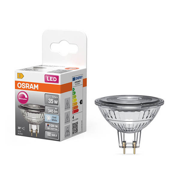 Λάμπα LED Osram GU5.3 Spot Dimmable 4000K 3.4W (33.4W) LOS01933 - 1