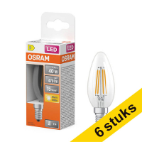 Προσφορά: Λάμπα LED Osram E14 B35 Candle Filament 2700K 3.4W (40W) 6Τεμ