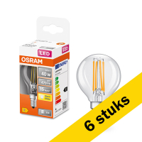 Προσφορά: Λάμπα LED Osram E14 P45 Clear Filament 4W (40W) 2700K 6Τεμ