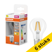 Προσφορά: Λάμπα LED Osram E27 A60 Filament 2700K 3.4W Warm White (40W) 6Τεμ