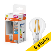 Προσφορά: Λάμπα LED Osram E27 A60 Filament 6500K 5.9W Cold White (60W) 6Τεμ