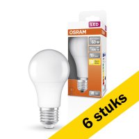 Προσφορά: Λάμπα LED Osram E27 A60 Mat 2700K 8.5W Warm White (60W) 6Τεμ