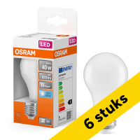 Προσφορά: Λάμπα LED Osram E27 A60 Mat 4000K 4.9W Neutral White (40W) 6Tεμ