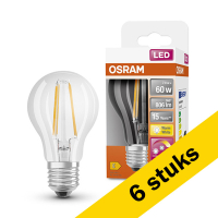 Προσφορά: Λάμπα LED Osram E27 Clear Dimmable 2200K-2700K 7W (60W) 6Τεμ