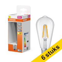 Προσφορά: Λάμπα LED Osram E27 Edison ST64 Filament Clear 2700K 5.9W Warm White (60W) 6Τεμ