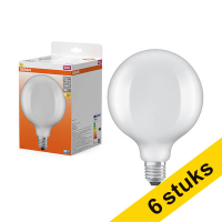 Προσφορά: Λάμπα LED Osram E27 Globe G125 Mat 2700K 5.9W Warm White (60W) 6Τεμ