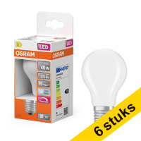 Προσφορά: Λάμπα LED Osram E27 Mat A60 Dimmable 4000K 3.4W Neutral White(40W) 6Τεμ