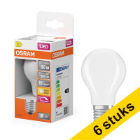 Προσφορά: Λάμπα LED Osram E27 Mat A60 Dimmble 2700K 5.9W Warm White (60W) 6Τεμ
