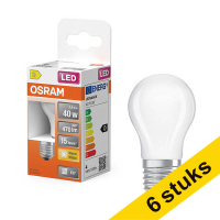 Προσφορά: Λάμπα LED Osram E27 Mat P45 2700K 3.4W Warm White (40W) 6Τεμ