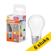 Προσφορά: Λάμπα LED Osram E27 Mat P45 Dimmable 2700K 3.4W Warm White (40W) 6Τεμ