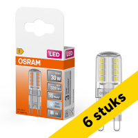 Προσφορά: Λάμπα LED Osram G9 SMD Capsule Clear 4000K 2.6W (30W) 6Τεμ