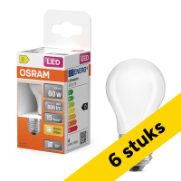 Προσφορά: 6 Λάμπες LED Osram E27 Ματ Μπάλας P45 5.9W (60W) | 2700K