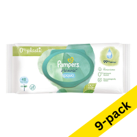 Προσφορά: 9 Πακέτα Μωρομάντηλα Pampers Harmonie Aqua (48 τεμάχια)
