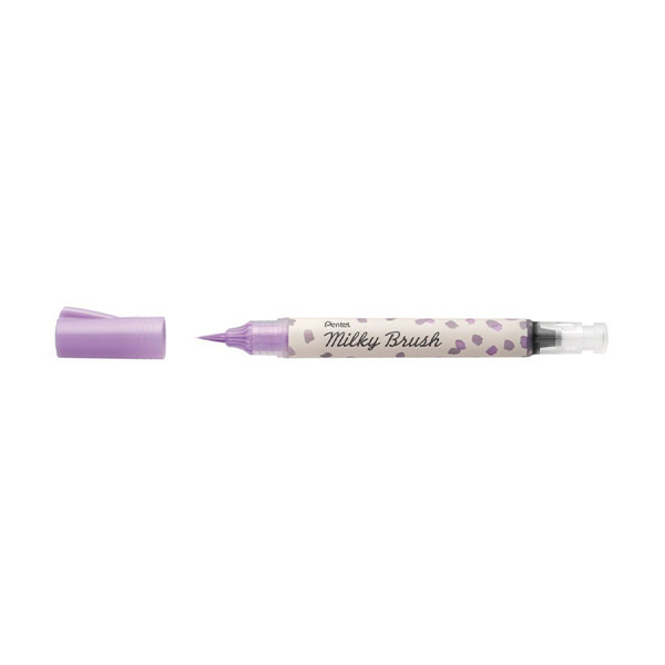 Μαρκαδόρος Pentel Milky XGFH-PVX Παστέλ Βιολετί 210229 - 1
