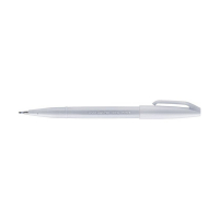 Μαρκαδόρος Pentel Sign SES15C Ανοιχτό Γκρι 210111