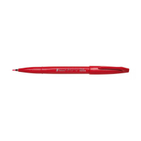 Μαρκαδόρος Pentel Sign SES15C Κόκκινο 210094