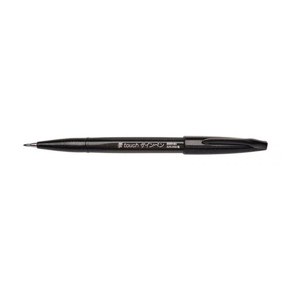 Μαρκαδόρος Pentel Sign SES15C Μαύρο 210093 - 1