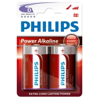 Αλκαλική μπαταρία Philips Power LR20 Mono D 2 τεμάχια 098305