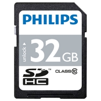 Κάρτα μνήμης SDHC Philips κατηγορίας 10 - 32GB 098113