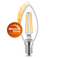 Λάμπα Κερί Philips E14 LED Νήματος WarmGlow 3,4W (40W) LPH02559