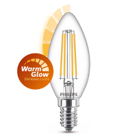 Λάμπα LED νήματος Philips E14, κερί, WarmGlow, με δυνατότητα ρύθμισης φωτεινότητας 2,5W (25W) LPH02557