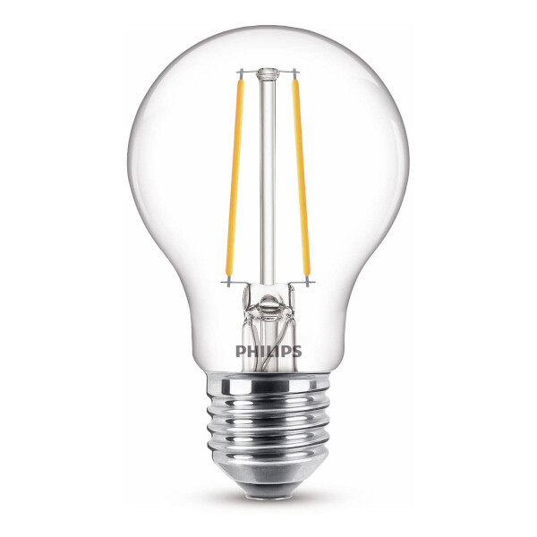 Λάμπα LED νήματος Philips E27, θερμό λευκό, αχλάδι 2.2W (25W) LPH02332 - 1