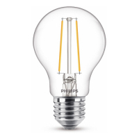 Λάμπα LED νήματος Philips E27, θερμό λευκό, αχλάδι 2.2W (25W) LPH02332