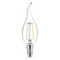 Λάμπα LED Philips E14 με νήματα, διακοσμητικό κερί, διαφανές 2W (25W) LPH02443