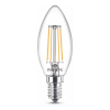 Λάμπα LED Philips E14 Candle Filament 2700K 4.3W Warm White (40W) LPH02437 - 1