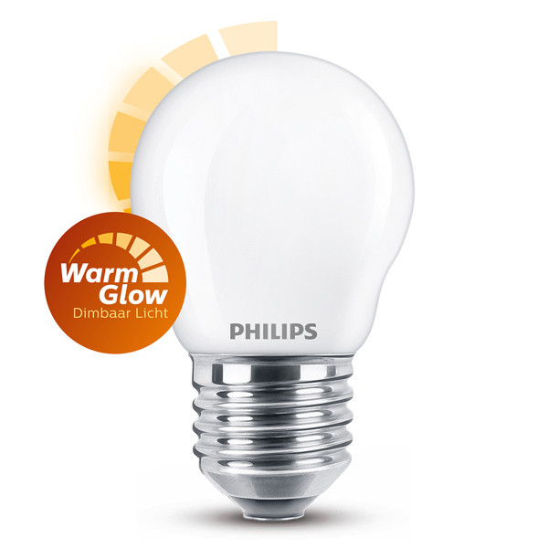 Λάμπα LED Philips E27 Ματ WarmGlow 3.4W (40W) LPH02586 - 1