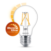 Λάμπα LED Philips E27 Filament 2200K - 2700K 3.4W WarmGlow (40W) LPH02531 - 1