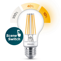 Λάμπα LED Philips E27 SceneSwitch Filament 2200K-2700K 7,5W (60W) LPH02501