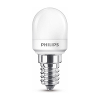 Λάμπα Philips T25 E14 LED Μπάλα Ματ 1.7W (15W) | 2700K LPH02459