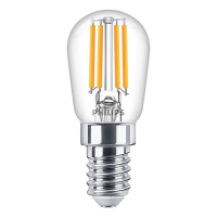Λαμπτήρας Philips E14 Μπάλα T25S LED Νήματος Διαφανής 1W (12W) | 2700K LPH02903