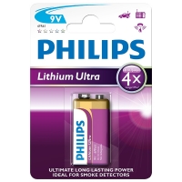 Μπαταρία Philips Lithium Ultra 6FR61 9V E-Block 098311