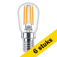 Προσφορά: Λάμπα LED Philips E14 T25S Clear Filament 2700K 1W (12W) 6Τεμ