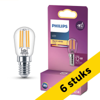 Προσφορά: Λάμπα LED Philips E14 T25s Filament Clear 2700K 0.8W (12W) 6Τεμ