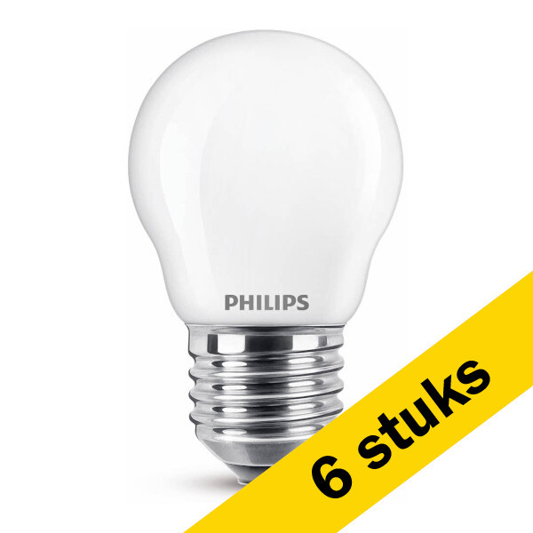 Προσφορά: Λάμπα LED Philips E27 2700K 250lm 2.2W Warm White (25W) 6Τεμ LPH02353 - 1
