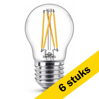 Προσφορά: Λάμπα LED Philips E27 Filament WarmGlow 2200K-2700K 3.4W (40W) 6Τεμ