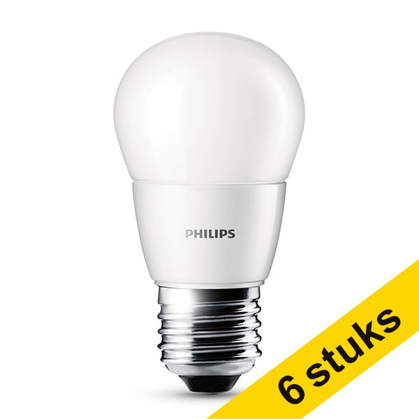 Προσφορά: Λάμπα LED Philips E27 Mat 2700K 2.8W Warm White (25W) 6Τεμ LPH00117 - 1