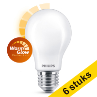Προσφορά: Λάμπα LED Philips E27 WarmGlow Mat Dimmable 2200K-2700K 3,4W (40W) 6Τεμ