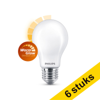 Προσφορά: Λάμπα LED Philips E27 WarmGlow Mat Dimmable 2200K-2700K 5,9W (60W) 6Τεμ