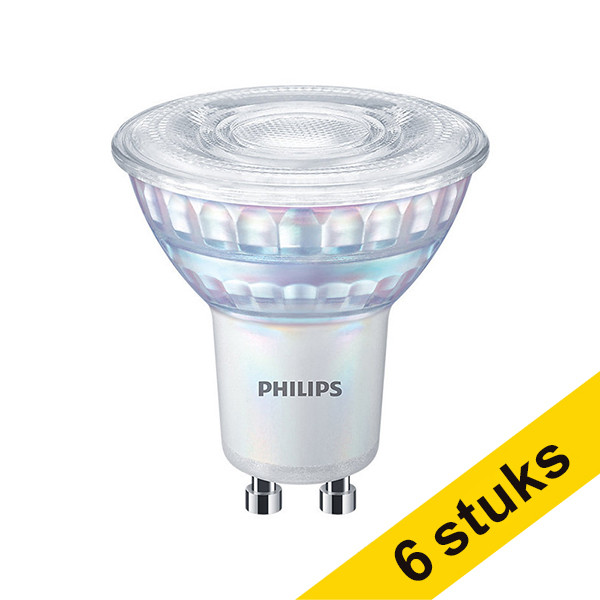 Προσφορά: Λάμπα LED Philips GU10 Spot Classic Glass Dimmable 2700K 3W (35W) 6Τεμ LPH00264 - 1