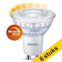 Προσφορά: Λάμπα LED Philips GU10 Spot Dimmable 2,6W WarmGlow (35W) 6Τεμ