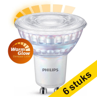 Προσφορά: Λάμπα LED Philips GU10 Spot Dimmable WarmGlow 3,8W (50W) 6Τεμ