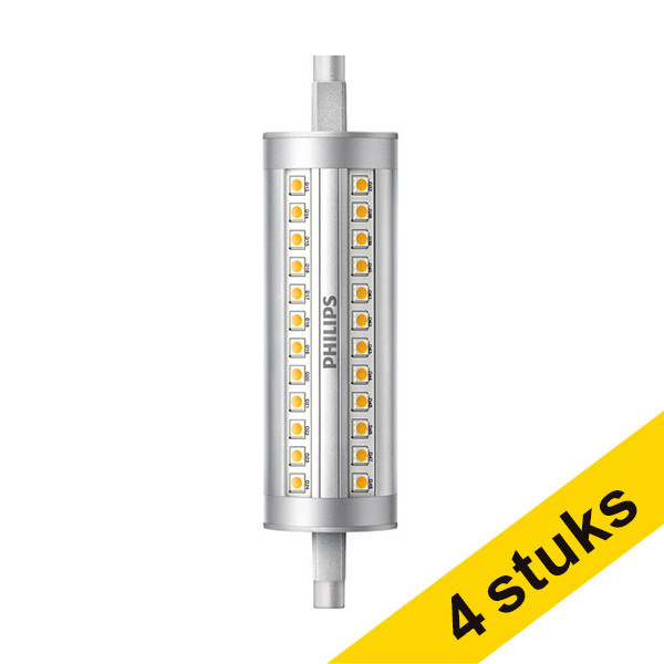 Προσφορά: Λάμπα LED Philips R7S Slim Line Dimmable 14W (100W) 4Τεμ LPH00210 - 1