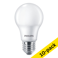 Προσφορά: 10 Λαμπτήρες LED Ματ Αχλάδι Philips E27 8W (60W) | 4000K