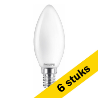 Προσφορά: 6 Λάμπες LED Philips E14 κερί ματ ζεστό λευκό 2.2W (25W)