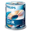 Philips CD-R 80 λεπτών. 100 τεμάχια σε κουτί για κέικ